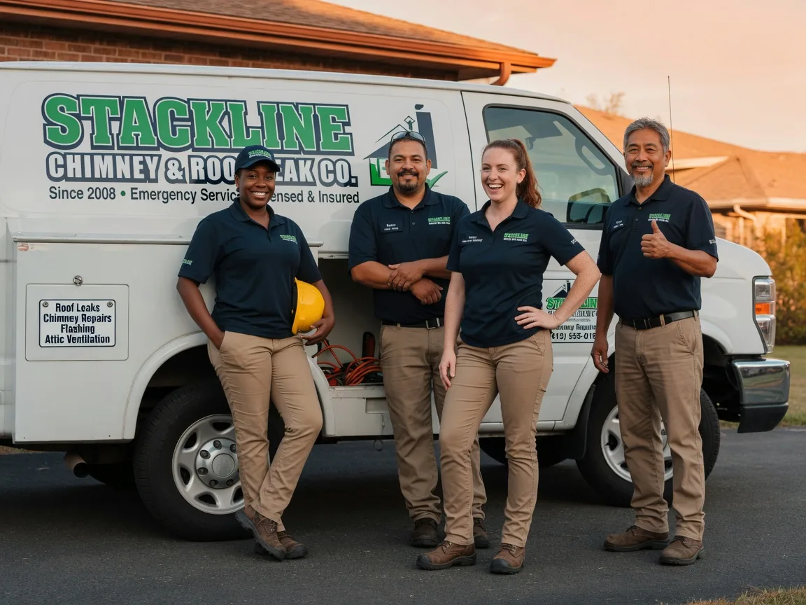 Chimney flashing repair company in Osceola, MO